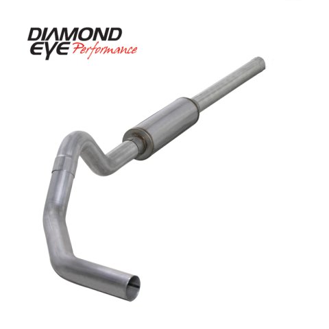 Diamond Eye KIT 4in Catback Single AL: 2004.5-2007.5 DODGE CUMMINS 600