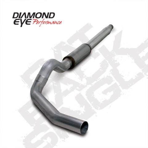 Diamond Eye KIT 5in Catback Single SS: 94-97 FORD 7.3L F250/F350 PWRSTROKE
