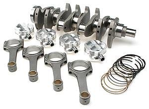 Brian Crower Honda F20C/F22C Stroker Kit - 97mm Stroke Billet Crank BC625+ Rods (5.893) Custom Pi
