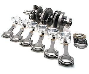 Brian Crower Nissan VQ35DE Stroker Kit - 86.4mm Stroke Billet Crank bRODS w/ARP2000 (5.675 inch) C