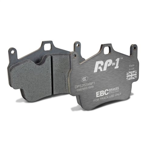 EBC Racing 05-08 Porsche 911 (997) (Cast Iron Disc Only) RP-1 Front/Race Rear Brake Pads (Pair Only)