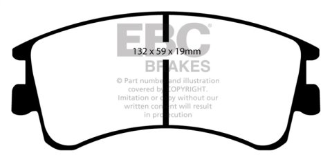 EBC 03-05 Mazda 6 2.3 Yellowstuff Front Brake Pads