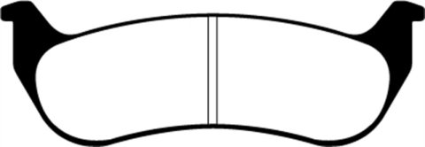 EBC 05-07 Chrysler Pacifica 3.5 Greenstuff Rear Brake Pads