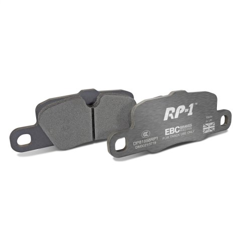 EBC Racing 12-15 Porsche 911 (991) Carrera S 3.8L (Cast Iron Rotors Only) RP-1 Race Rear Brake Pads