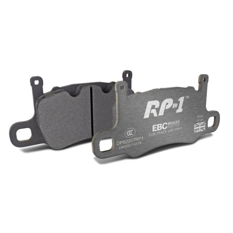 EBC Racing 13-15 Porsche 911 (991) GT3 (Cast Iron Disc Only) RP-1 Race Rear Brake Pads