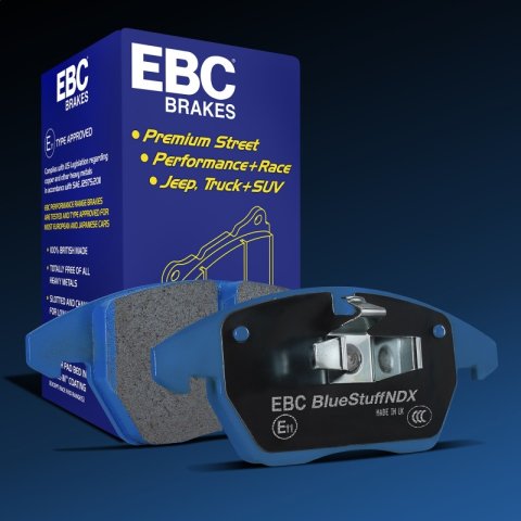 EBC 13-15 Porsche 911 (991) GT3 3.8L (Cast Iron Rotor Only) Bluestuff Front Brake Pads