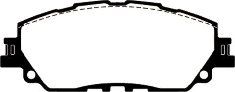 EBC 2019+ Lexus UX200 2.0L Turbo Greenstuff Front Brake Pads