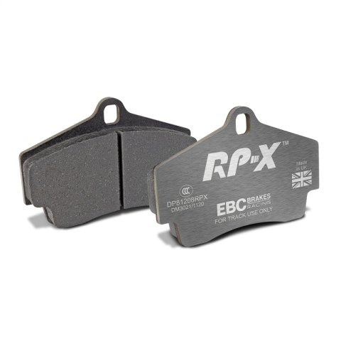 EBC Racing 98-05 Porsche 911 (996) Carrera 2 3.4L (Cast Iron Rotor Only) RP-X Rear Brake Pads