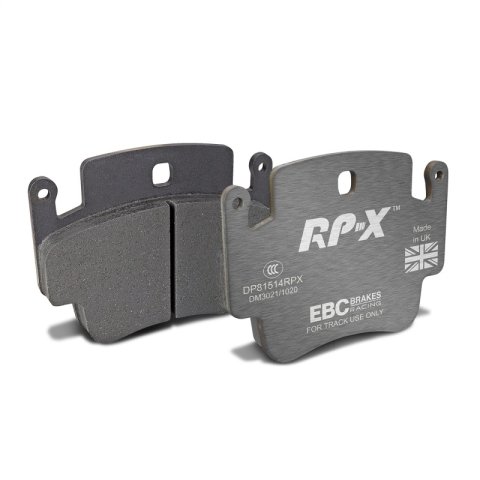 EBC Racing 98-05 Porsche 911 (996) Carrera 2 3.4L (Cast Iron Rotor Only) RP-X Front Brake Pads