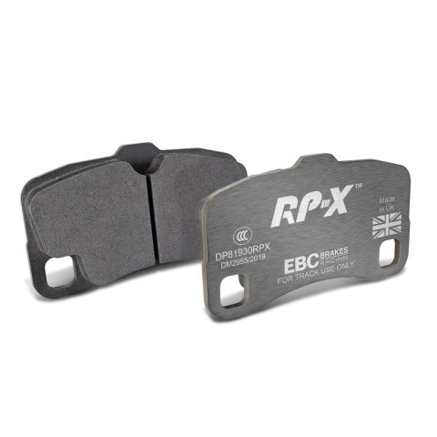 EBC Racing 09-12 Porsche 911 (997) Carrera 2 3.6L (Cast Iron Rotor Only) RP-X Rear Brake Pads