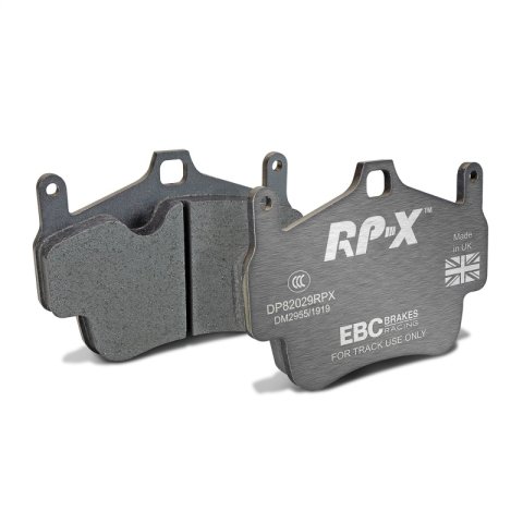 EBC Racing 07-08 Porsche 911 (997) Carrera 2 3.6L (Cast Iron Rotor Only) RP-X Front Brake Pads