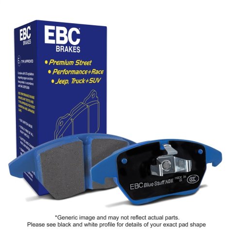 EBC 04-10 BMW 525i E60 Bluestuff Rear Brake Pads
