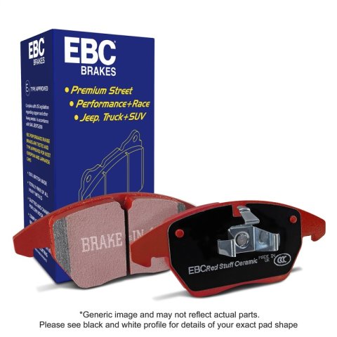 EBC 2018+ Nissan Altima 2.0T Redstuff Rear Brake Pads