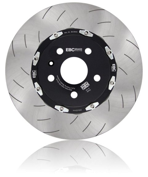 EBC Racing 12-17 Tesla Model S / 2015+ Tesla Model X SG Series 1pc Rear Rotor Set (For SG2FC2141)
