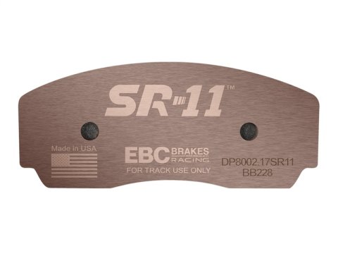 EBC Racing 01-02 AC Cobra 3.5TT SR-11 Sintered Race Front/Rear Brake Pads