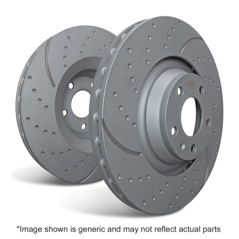 EBC 2018+ Land Rover Discovery 5 3.0L Supercharged GD Sport Rear Rotors