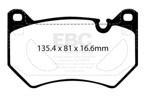 EBC 2018+ Audi Q5 FY 2.0T Ultimax Front Brake Pads