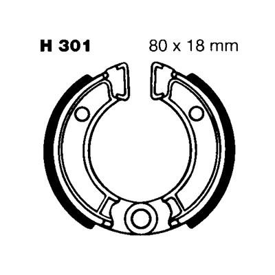 EBC 04-23 Honda CRF 50 F / 12-24 Yamaha TT-R 50 E Front/Rear Left FA-SFA-TT-X Brake Pads