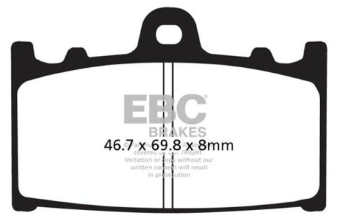 EBC 93-95 Kawasaki ZX 600 Ninja ZX6 Front Left/Right FA-SFA-X Brake Pads