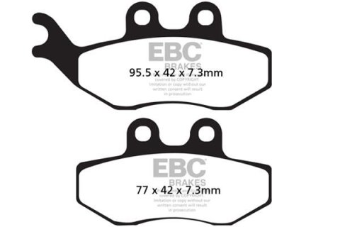 EBC 12-14 AJP PR3 200 Enduro Front Left FA-SFA-X Brake Pads