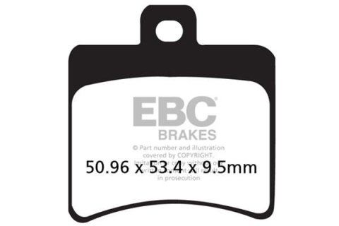 EBC 06-12 Aprilia RS 125 Rear Left FA-SFA-TT-X Brake Pads