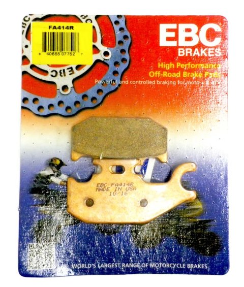 EBC 08-18 Suzuki LT-A 400 King Quad (Auto 4WD) Front Right R Series Sintered Brake Pads