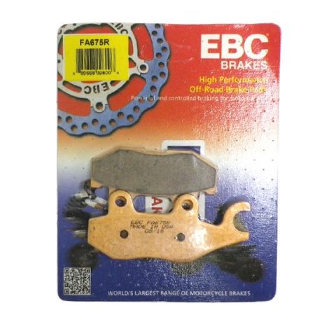 EBC 21-24 Yamaha EPS YXE 85W Wolverine X2 850cc Rear Right R Series Sintered Brake Pads