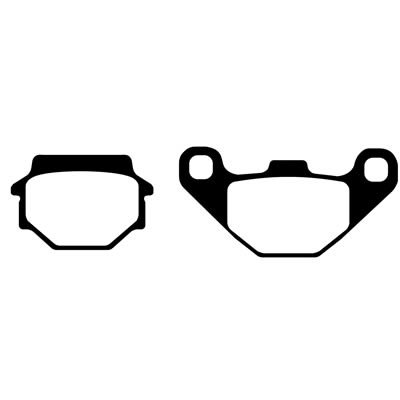 EBC 83-85 Kawasaki KX 125 Front Left/Right FA-SFA-X Brake Pads