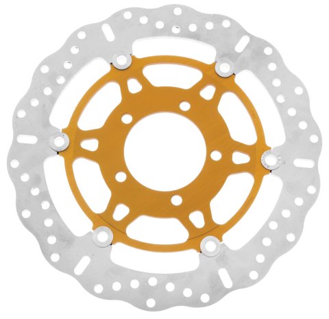 EBC 08-10 Kawasaki ZX10 R Ninja ZX 1000 E8F Front Left/RIght Contour Profile Rotor