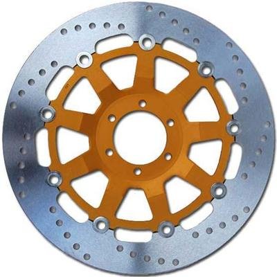 EBC 91-94 Honda CBR 600 F2 (310mm w/Relocation Bracket) Front Left Standard Rotor