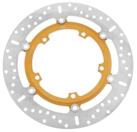 EBC 07-11 Triumph Hinckley Speed Triple 1050 (w/4 Pad Brembo Caliper) Frt Left/Right Standard Rotor