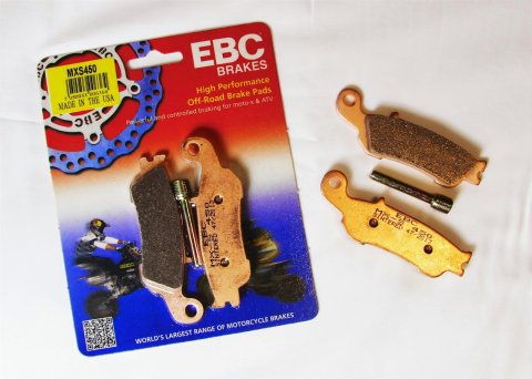 EBC 08-16 Yamaha YZ 125 2T Front Left MXS Series Brake Pads