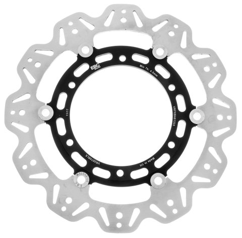 EBC 97-07 Yamaha YZF 600 R Thundercat Front Left/Right Vee Floating Black Rotor