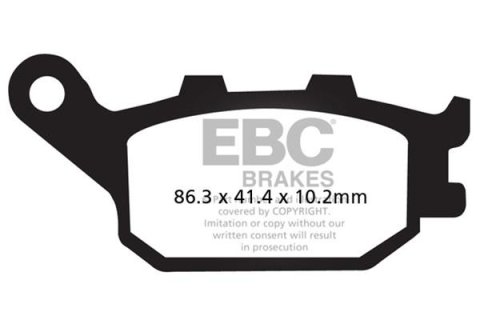 EBC 04-06 Honda CB 600 F Hornet (17in Front Wheel) Rear Left/Right FA-SFA-TT-X Brake Pads