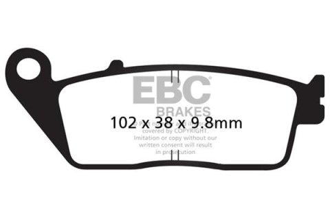 EBC 18-20 Honda CBR 300 R Front Left/Right FA-SFA-X Brake Pads