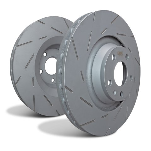 EBC 2021+ Ford Bronco / 19-23 Ford Ranger 2WD 2.3T (Gas) USR Slotted Rear Rotors