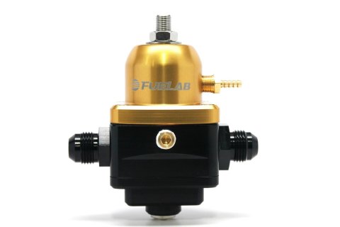 Fuelab 529 Electronic EFI Adjustable FPR (1) -8AN In (1) -8AN Return - Gold