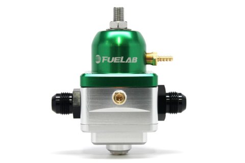 Fuelab 529 Electronic EFI Adjustable FPR (1) -8AN In (1) -8AN Return - Green