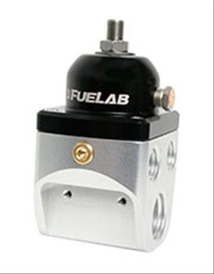Fuelab 585 Carb Adjustable 4 Port FPR Blocking 4-12 PSI (2) -10AN In (4) -6AN Out