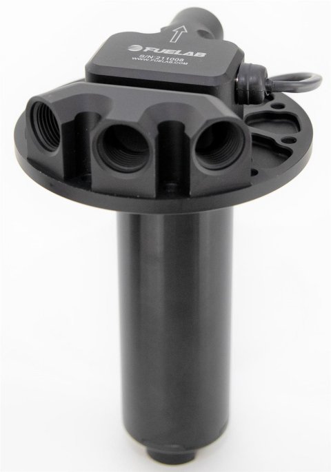 Fuelab High Efficiency EFI 850 HP SAE Plate Mount Brushless Screw Pump - 350 LHP