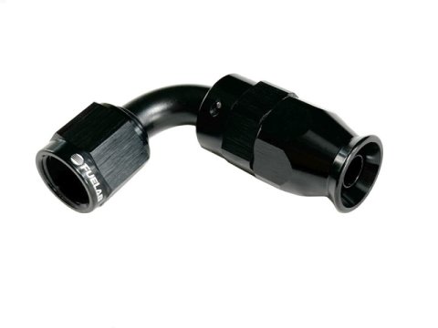 Fuelab PTFE Swivel Hose End Fitting - 90 Degree - 6AN