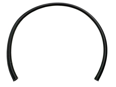 Fuelab Black Nylon Stainless Steel Braided PTFE Hose - 10AN - 6ft