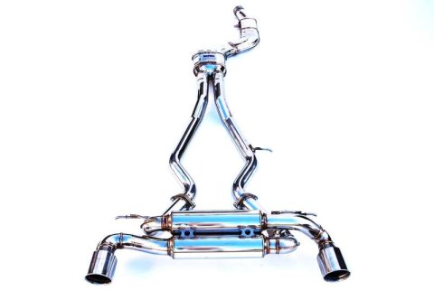 Invidia 20+ Toyota Supra (3.0) Gemini w/Valve Rolled Stainless Steel Catback