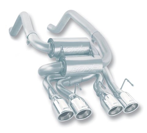 Borla 05-08 Corvette Convertible/Coupe 6.0L/6.2L 8cyl SS S-Type Exhaust (REAR SECTION ONLY)