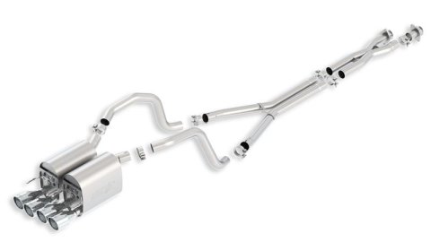 Borla 05-08 Chevrolet Corvette Coupe/Conv 6.0L/6.2L 8cyl 4spd/6spd RWD inS-Type IIin Catback Exhaust