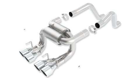 Borla 06-12 Chevrolet Corvette Z06/ZR1 6.2L/7.0L 8cyl Aggressive ATAK Exhaust (rear section only)