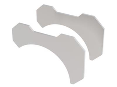 Borla Universal 2.5in T-304 Stainless Tube Bracket Kit