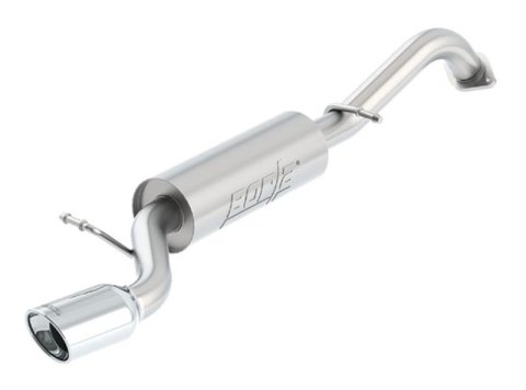 Borla 14-17 Toyota Corolla S 1.8L AT/MT FWD 4Dr S-Type Single Oval Rolled Angle-Cut Rear Sec Exhaust
