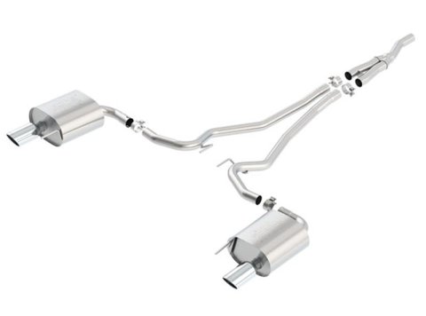 Borla Atak Cat Back 15-17 Ford Mustang 2.3L EcoBoost MT/AT 2.25in pipe 4in tip