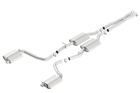 Borla 15-16 Dodge Charger R/T 5.7L No Tip Use Factory Valence Single Split Rear Exit S-Type Exhaust